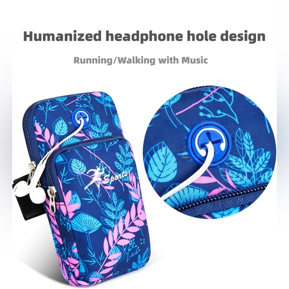 Flamingo🦩Pattern Water Bottle Pouch Bag/Armband - Picture 3 of 10